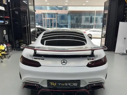 안산 랩핑, AMG GT. 사틴 펄 화이트에서 순정 그레이 그다음은, 고광택 뱀파이어 레드. / 안양시 동안구 관양동