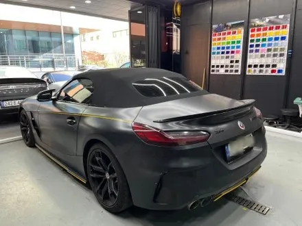 부천 랩핑 사고수리, 카메라에 담기 어려운 BMW Z4 라바오렌지 컬러! / 안양시 동안구 관양동