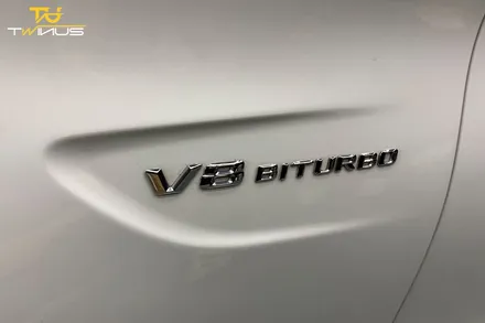 벤츠 C63AMG 크롬죽이기 랩핑 및 엠블럼 도색 / 안양시 동안구 관양동