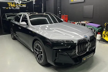 BMW I7 7시리즈 투톤랩핑 듀오톤랩핑 / 안양시 동안구 관양동