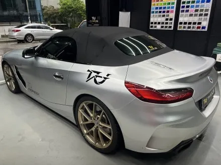 안산 랩핑, 무광에서 고광택으로. BMW Z4 밀레니엄 제이드. / 안양시 동안구 관양동