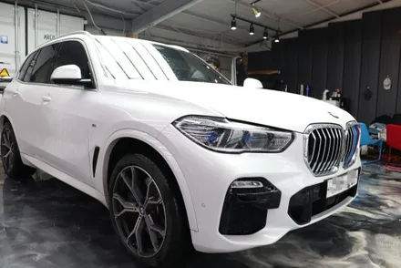 전주랩핑 - BMW X5 실내우드트림이 싫어요 / 전주시 덕진구