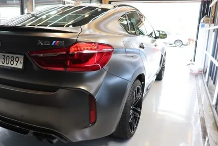 전주랩핑 - BMW X6M 전체랩핑으로 탈바꿈 / 전주시 덕진구
