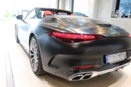 전주랩핑 - SL63AMG 흰색은 싫은데.. / 전주시 덕진구