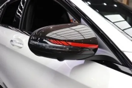 전주랩핑 - C63 AMG 변화주고 싶어 크롬죽이기 하기 / 전주시 덕진구