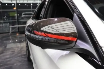 전주랩핑 - C63 AMG 변화주고 싶어 크롬죽이기 하기 / 전주시 덕진구