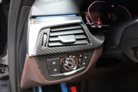 전주실내랩핑 - BMW 5시리즈 무광카본으로 탈바꿈~ / 전주시 덕진구