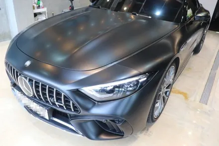 전주랩핑 - SL63AMG 흰색은 싫은데.. / 전주시 덕진구