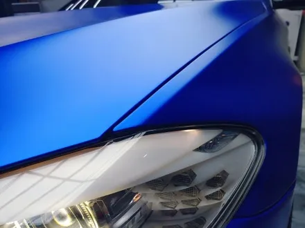 전주랩핑 - BMW 5시리즈 무광크롬으로 랩핑 / 전주시 덕진구