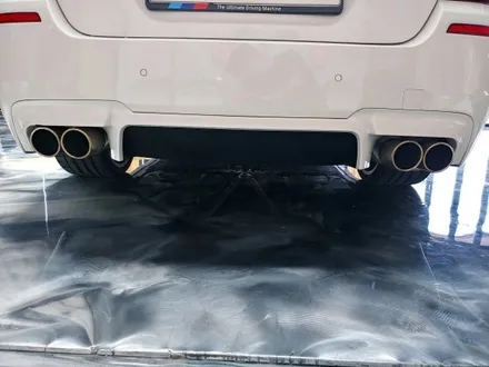 전주랩핑 - BMW 5시리즈 무광크롬으로 랩핑 / 전주시 덕진구