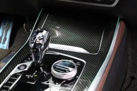 전주랩핑 - BMW X5 실내우드트림이 싫어요 / 전주시 덕진구