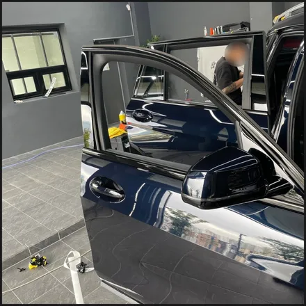 [동탄 랩핑] ●BMW X7 사틴블랙 전체랩핑 + 크롬죽이기 + 루프렉랩핑+하이그로시PPF● / 동탄 영천동