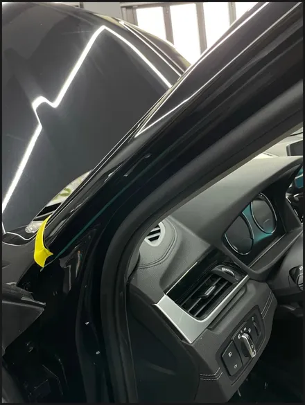 [동탄 랩핑] ● BMW X2 유광화이트펄 전체랩핑 + 블락포디 디토선팅 + 윈도우테두리크롬죽이기 + 필러PPF ● / 동탄 영천동