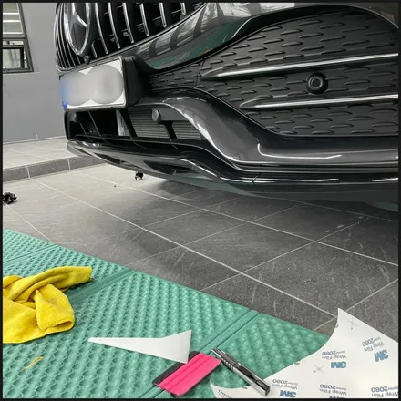 [동탄 랩핑] ●벤츠 GLC43amg 실내랩핑/크롬죽이기/PPF● / 동탄 영천동