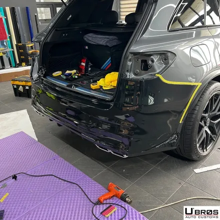 [동탄 랩핑] ● 벤츠 GLC63amg 유광 블랙 펄 전체랩핑 ● / 동탄 영천동