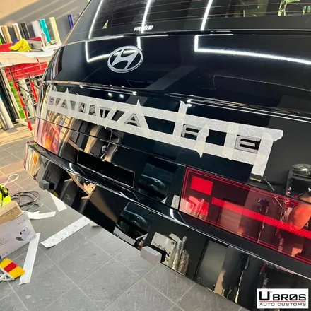 현대 산타페 MX5 블랙차량 크롬죽이기 – 동탄에서 유광블랙 3M 2080 필름으로 더 세련되게! / 동탄 영천동