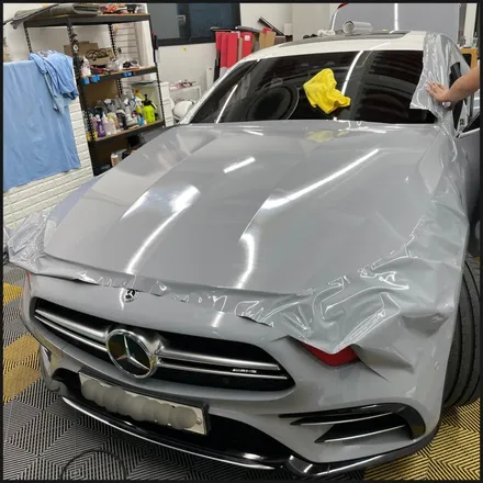 [동탄 랩핑] ●벤츠 CLS53amg 3m쿨그레이 전체랩핑● / 동탄 영천동