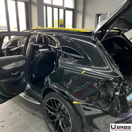 [동탄 랩핑] ● 벤츠 GLC63amg 유광 블랙 펄 전체랩핑 ● / 동탄 영천동