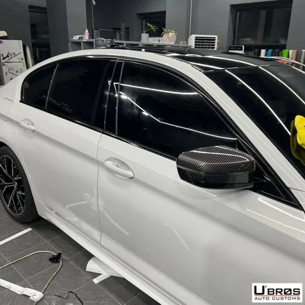 [동탄 랩핑] ● BMW 5시리즈 루프스킨 + 크롬죽이기 + 생활보호PPF ● / 동탄 영천동
