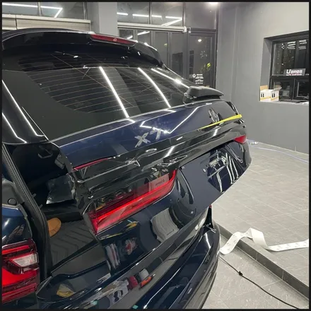 [동탄 랩핑] ●BMW X7 사틴블랙 전체랩핑 + 크롬죽이기 + 루프렉랩핑+하이그로시PPF● / 동탄 영천동
