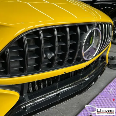 [동탄 PPF] 벤츠 SL63amg 프론트가드PPF + 크롬죽이기 작업후기 / 동탄 영천동
