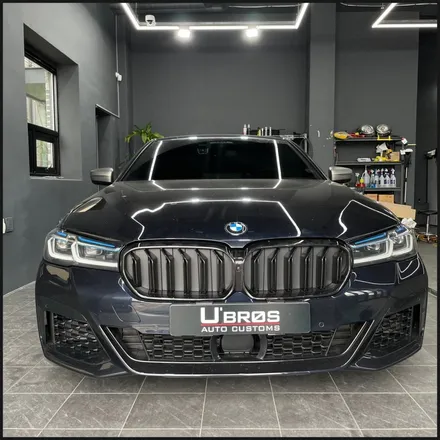 [동탄 PPF] ●BMW 550i 앞범퍼/본넷PPF + 실내랩핑 ● / 동탄 영천동