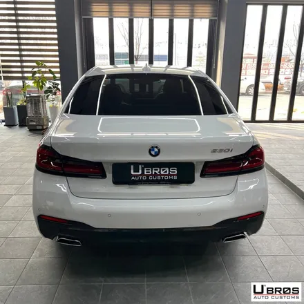 [동탄 랩핑] ● BMW 5시리즈 루프스킨 + 크롬죽이기 + 생활보호PPF ● / 동탄 영천동