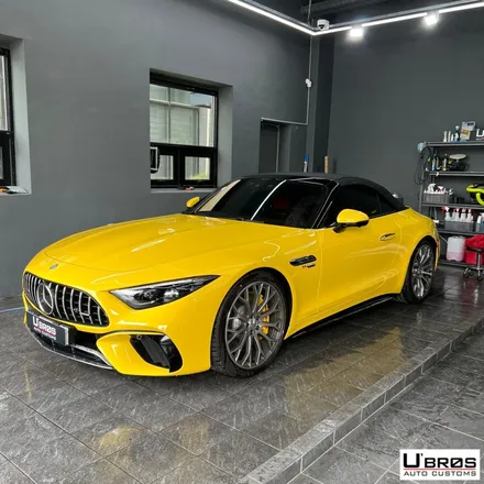 [동탄 PPF] 벤츠 SL63amg 프론트가드PPF + 크롬죽이기 작업후기 / 동탄 영천동