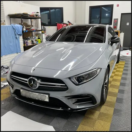 [동탄 랩핑] ●벤츠 CLS53amg 3m쿨그레이 전체랩핑● / 동탄 영천동