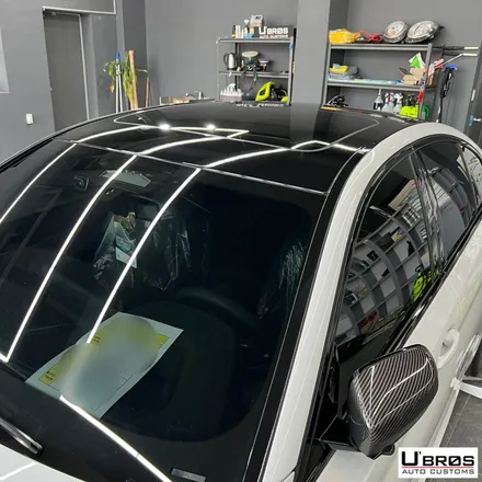 [동탄 랩핑] ● BMW 5시리즈 루프스킨 + 크롬죽이기 + 생활보호PPF ● / 동탄 영천동