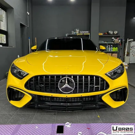 [동탄 PPF] 벤츠 SL63amg 프론트가드PPF + 크롬죽이기 작업후기 / 동탄 영천동