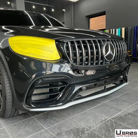 [동탄 랩핑] ● 벤츠 GLC63amg 유광 블랙 펄 전체랩핑 ● / 동탄 영천동