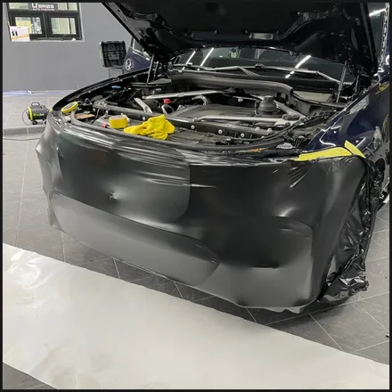 [동탄 랩핑] ●BMW X7 사틴블랙 전체랩핑 + 크롬죽이기 + 루프렉랩핑+하이그로시PPF● / 동탄 영천동