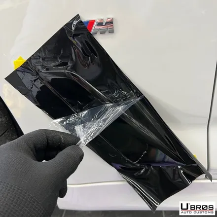[동탄 랩핑] ● BMW 5시리즈 루프스킨 + 크롬죽이기 + 생활보호PPF ● / 동탄 영천동