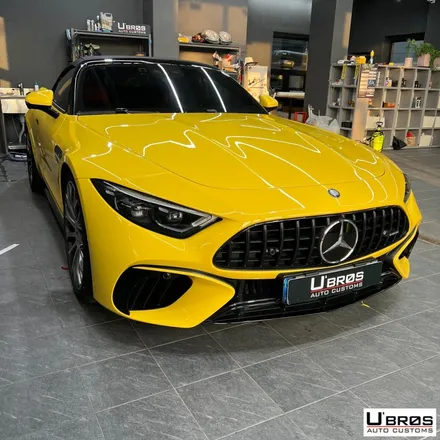 [동탄 PPF] 벤츠 SL63amg 프론트가드PPF + 크롬죽이기 작업후기 / 동탄 영천동
