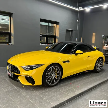 [동탄 PPF] 벤츠 SL63amg 프론트가드PPF + 크롬죽이기 작업후기 / 동탄 영천동