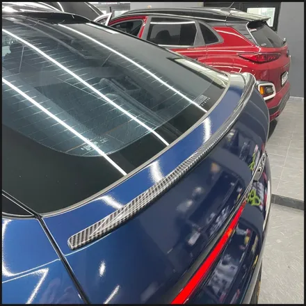 [동탄 랩핑] ●BMW X6 글로스다크블루메탈릭 전체랩핑 + 블락포디 스카이블루 틴팅재시공● / 동탄 영천동