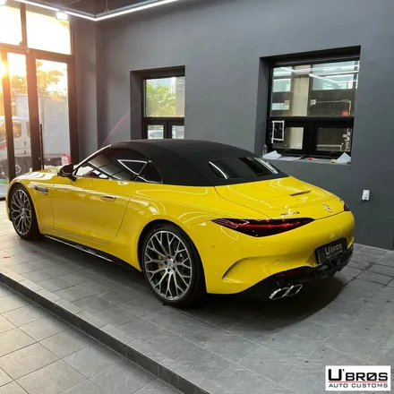 [동탄 PPF] 벤츠 SL63amg 프론트가드PPF + 크롬죽이기 작업후기 / 동탄 영천동