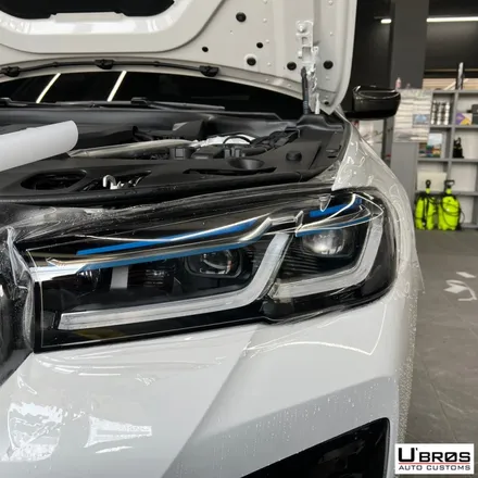 [동탄 랩핑] ● BMW 5시리즈 루프스킨 + 크롬죽이기 + 생활보호PPF ● / 동탄 영천동