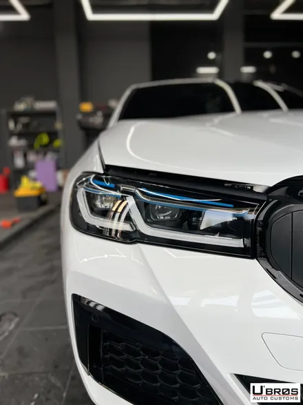 [동탄 랩핑] ● BMW 5시리즈 루프스킨 + 크롬죽이기 + 생활보호PPF ● / 동탄 영천동