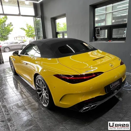 [동탄 PPF] 벤츠 SL63amg 프론트가드PPF + 크롬죽이기 작업후기 / 동탄 영천동