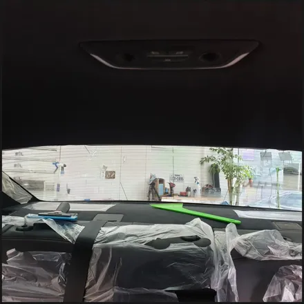 [찰스오토] <제네시스 G70> 하버캠프 SL-Chrome Bond 틴팅 + Gtechniq EXO V4 유리막코팅 + 생활보호PPF + QXD3000 +  아이나비 커넥티드 / 동탄 영천동