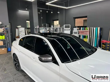 [동탄 랩핑] ● BMW 5시리즈 루프스킨 + 크롬죽이기 + 생활보호PPF ● / 동탄 영천동