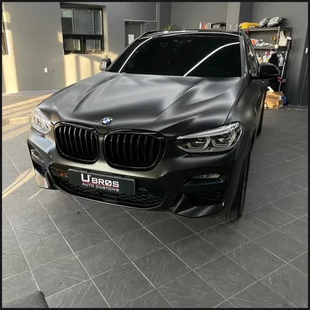 [동탄 랩핑] ●BMW X4 사틴블랙 전체랩핑● / 동탄 영천동
