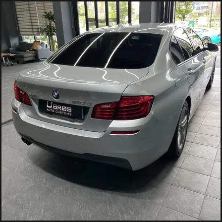 [동탄 랩핑] ●BMW 5시리즈(F10) 다이아몬드화이트펄 전체랩핑● / 동탄 영천동