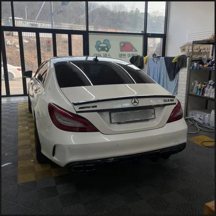 [동탄 랩핑] ●벤츠 CLS63amg 사틴다크그레이 전체랩핑● / 동탄 영천동