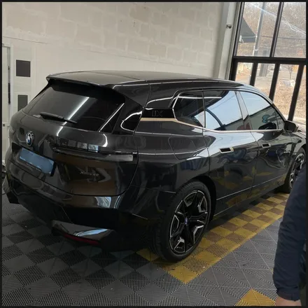 [동탄 랩핑] ●BMW IX 에이버리 사틴블랙락그레이메탈릭 전체랩핑● / 동탄 영천동
