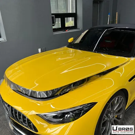 [동탄 PPF] 벤츠 SL63amg 프론트가드PPF + 크롬죽이기 작업후기 / 동탄 영천동