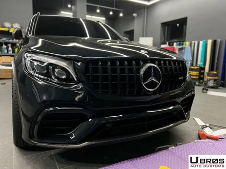 [동탄 랩핑] ● 벤츠 GLC63amg 유광 블랙 펄 전체랩핑 ● / 동탄 영천동
