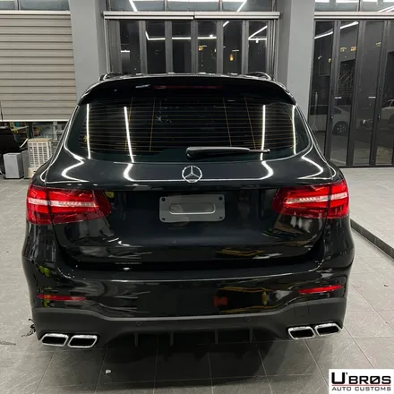 [동탄 랩핑] ● 벤츠 GLC63amg 유광 블랙 펄 전체랩핑 ● / 동탄 영천동